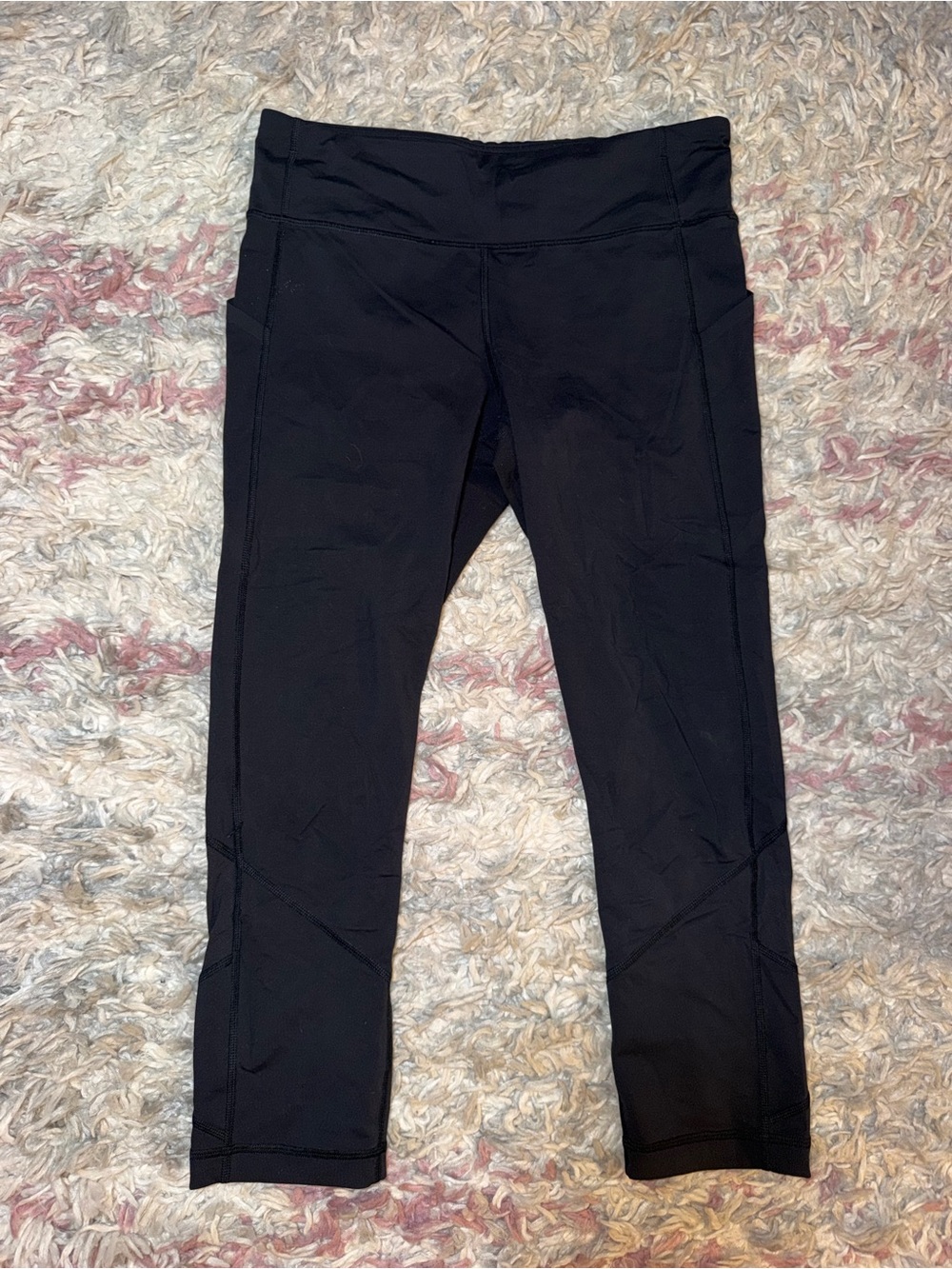 Lululemon black luxtreme leggings 8